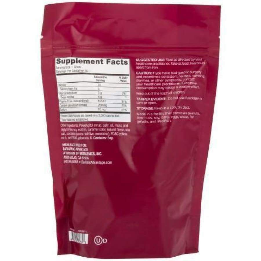 Bariatric Advantage Calcium Citrate Chewy Bites 250mg - Image 7
