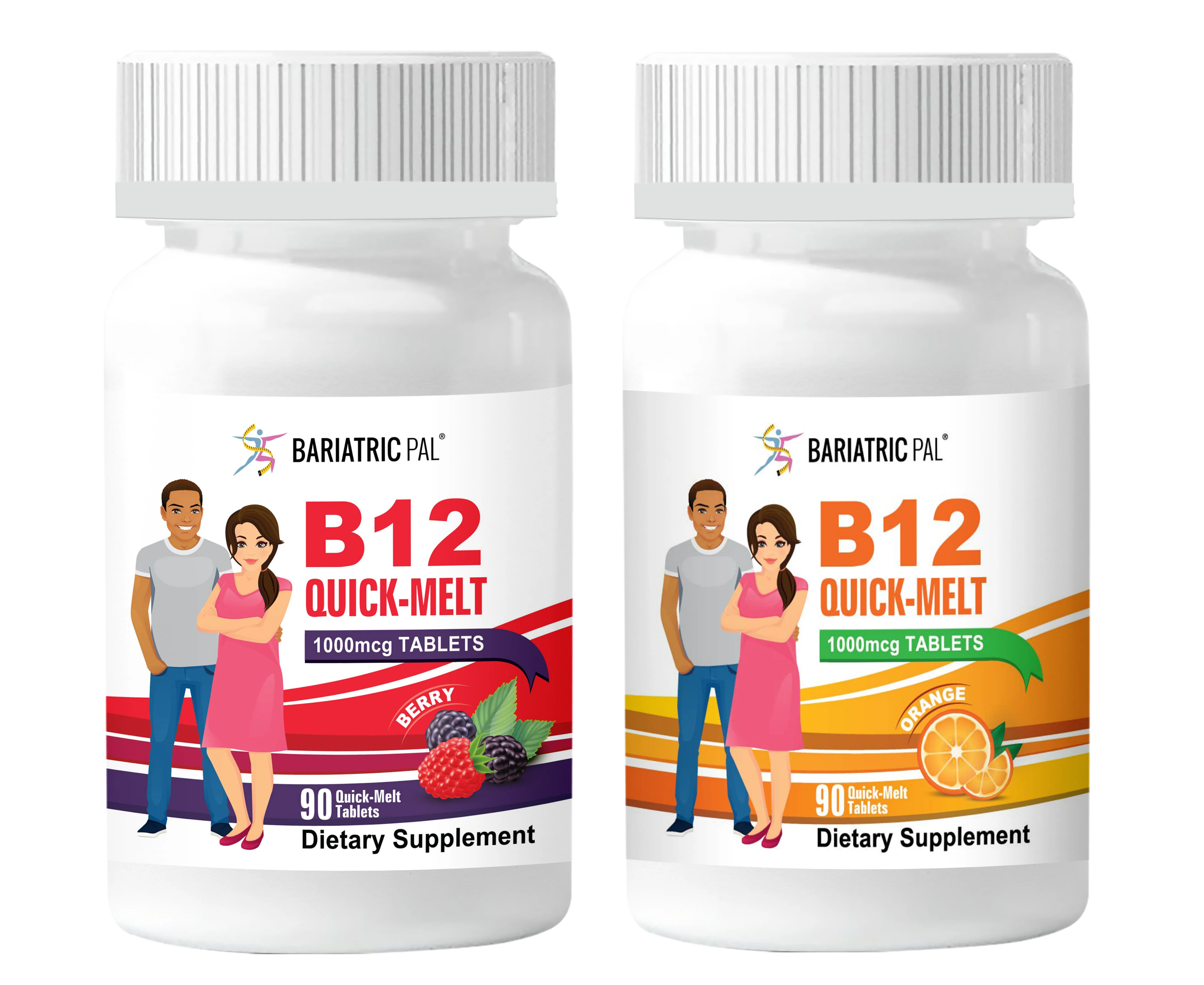BariatricPal 1,000mcg B12 Sublingual Quick Melts - 90 Melts - Image 10