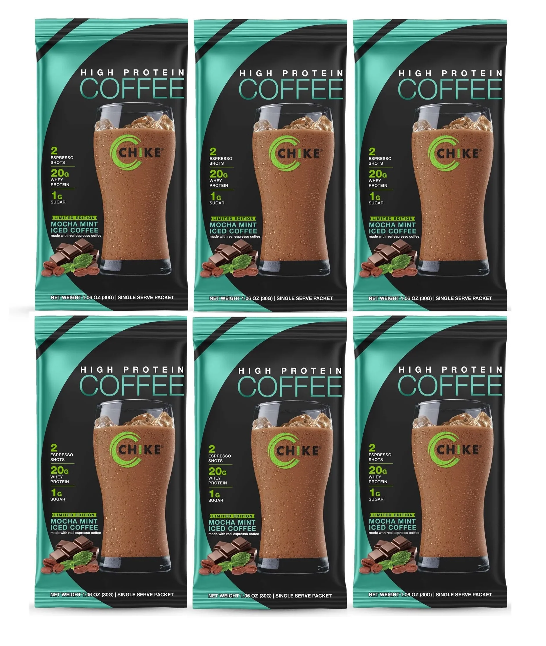 Chike Nutrition High Protein Iced Coffee Single Packets - Image 19