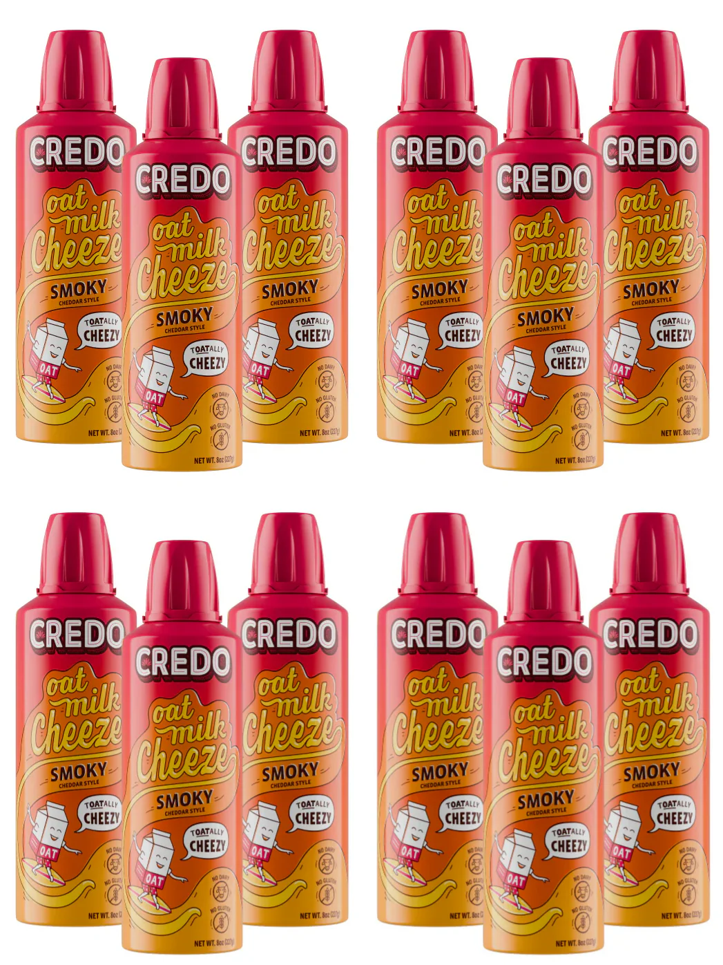 Credo Gluten Free Oat Milk Spray Cheeze - Image 12