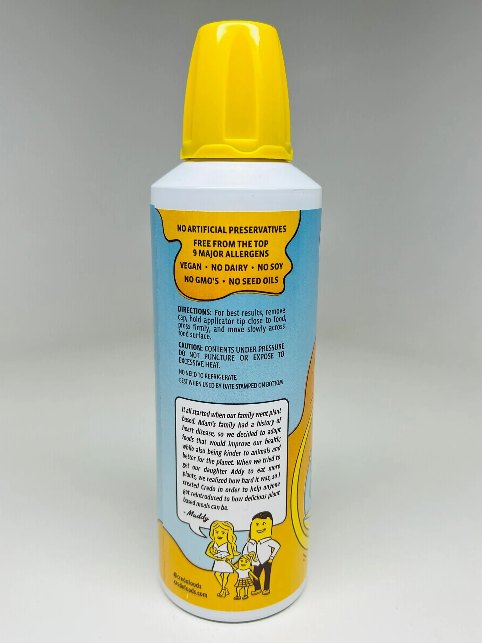 Credo Gluten Free Oat Milk Spray Cheeze - Image 2
