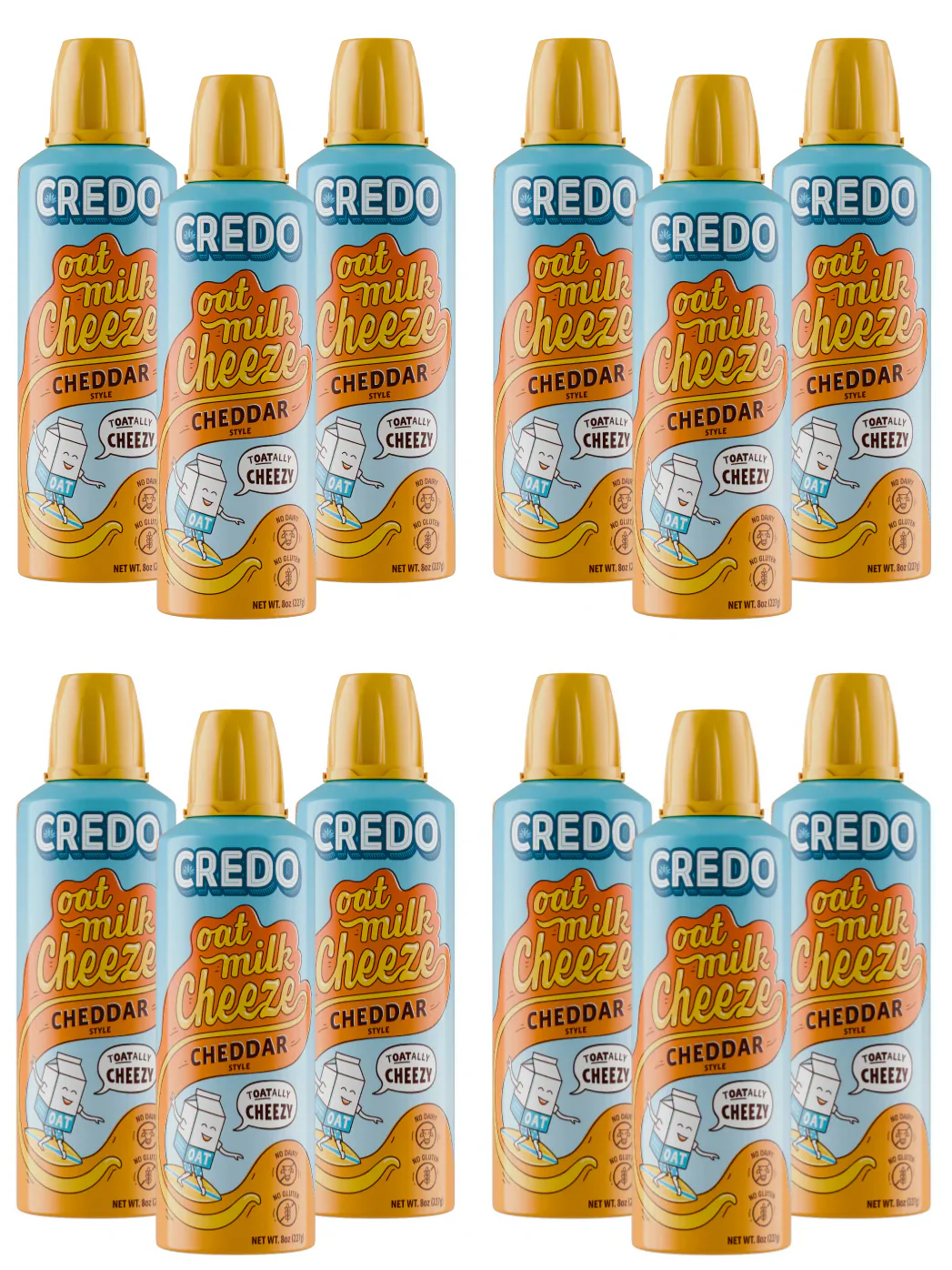 Credo Gluten Free Oat Milk Spray Cheeze - Image 6
