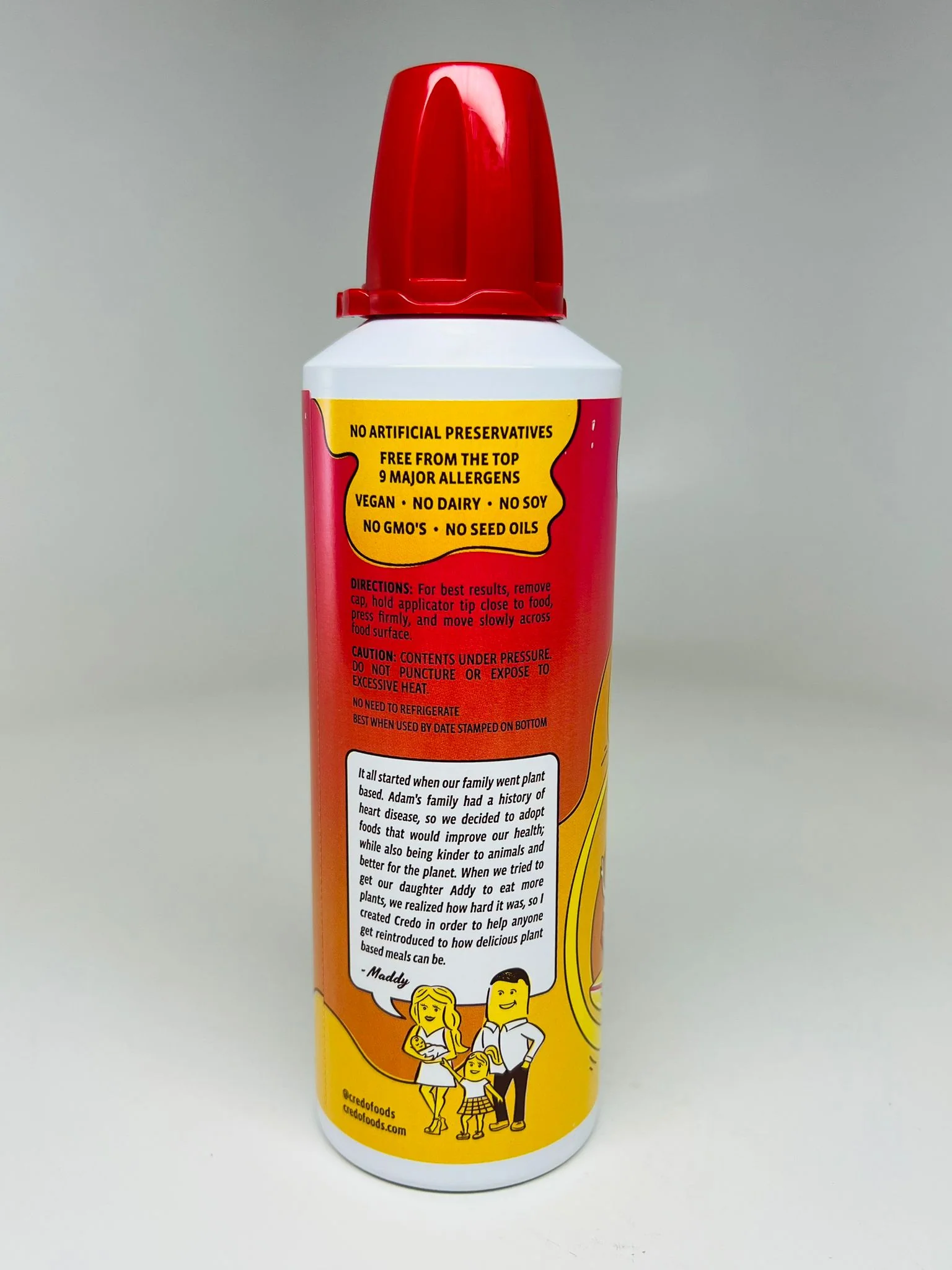 Credo Gluten Free Oat Milk Spray Cheeze - Image 8