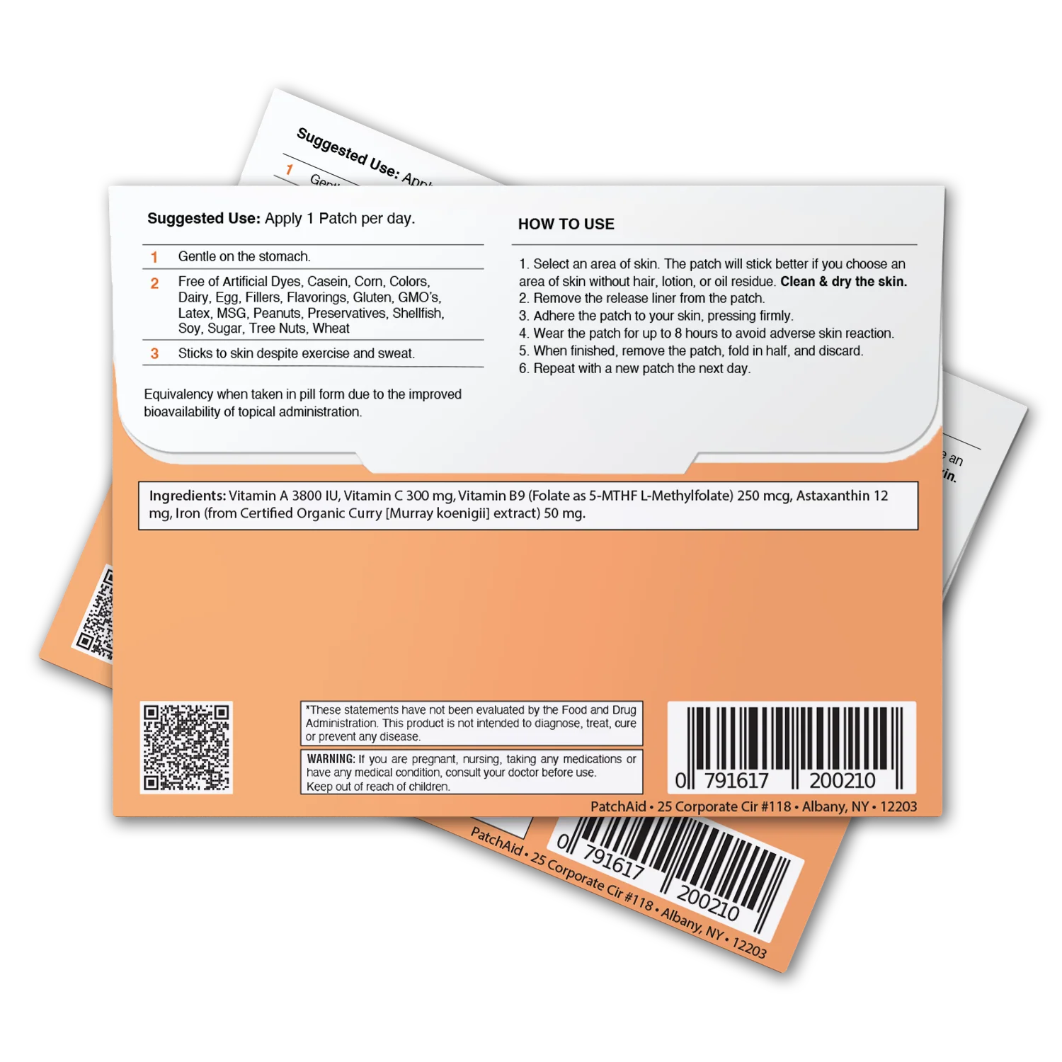 Gastric Band Active Lifestyle Vitamin Patch Pack by PatchAid - Image 7