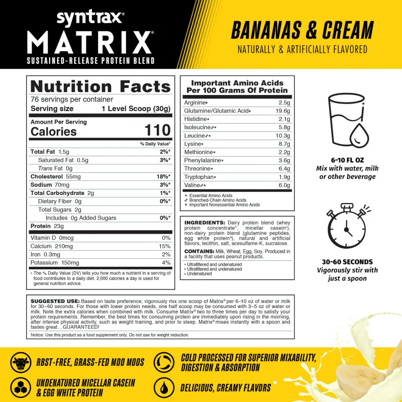 Syntrax Matrix Sustained-Release Protein Blend - Image 35